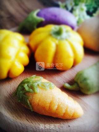 春天的色彩--果蔬菜篮的做法步骤:19