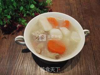 山药胡萝卜汤的做法步骤:7