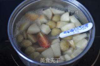 薯圆水果甜汤的做法步骤:10