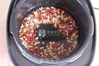 红豆薏米粥的做法步骤:3