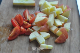 薯圆水果甜汤的做法步骤:7