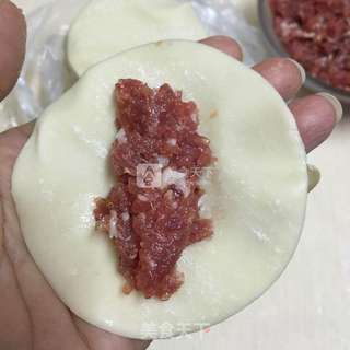 鲜肉锅贴的做法步骤：2