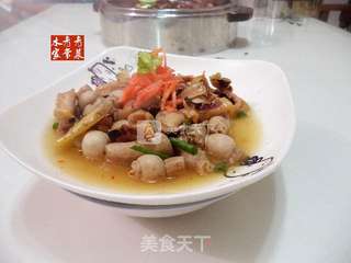 墨鱼蒸小肠的做法步骤:14