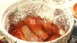 韩式芝士排骨一厨作铸铁锅版的做法步骤:4