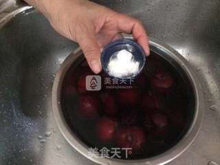 天然果胶密封版李子酱的做法步骤:2