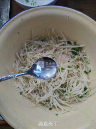 香煎土豆丝饼的做法步骤：5