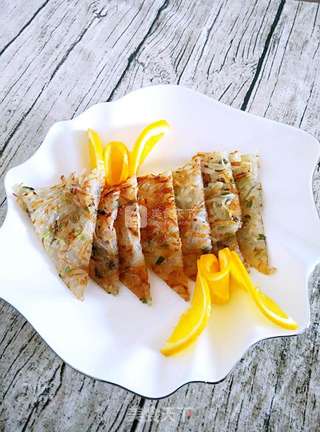 香煎土豆丝饼的做法步骤:10