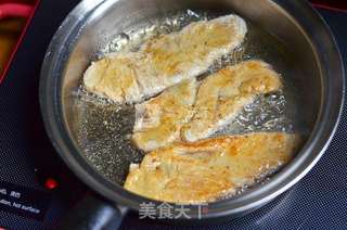 香煎鸡排的做法步骤:7