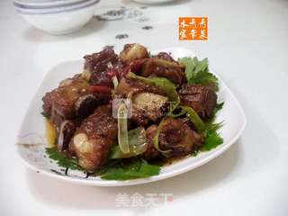 冰糖排骨的做法步骤:15