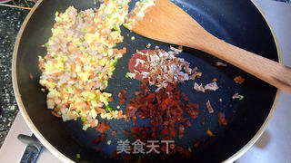 梅子炒饭——中华小当家的做法步骤:4