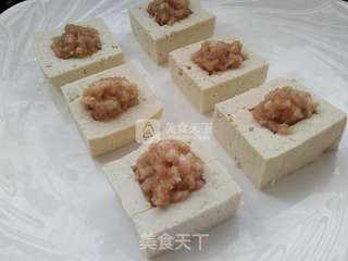 豆腐酿的做法步骤:3
