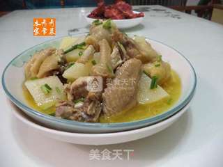 土豆三黄鸡的做法步骤：11
