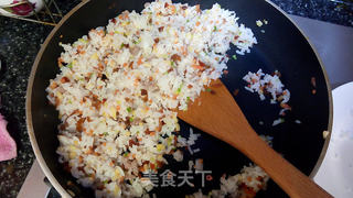 梅子炒饭——中华小当家的做法步骤:6