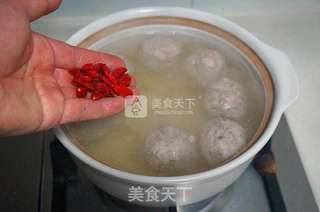 清炖狮子头的做法步骤:8