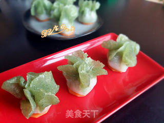 翡翠白菜饺的做法步骤:20