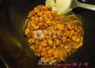 香菇鸡肉饭的做法步骤:6