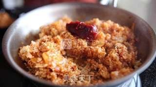 5分钟韩式泡菜炒饭的做法步骤:5