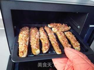 蒜香肉末烤茄子的做法步骤:12