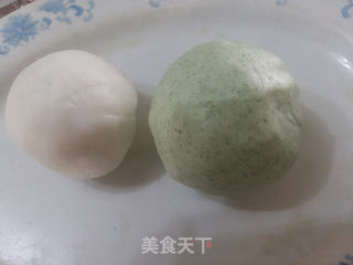 翡翠白菜饺的做法步骤:10