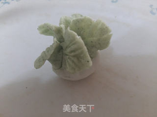 翡翠白菜饺的做法步骤:16