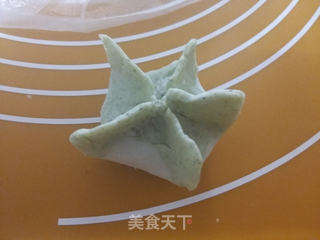 翡翠白菜饺的做法步骤:15