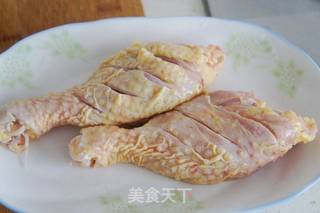 炸鸡腿的做法步骤:4
