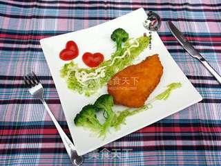 酥香猪排的做法步骤:12