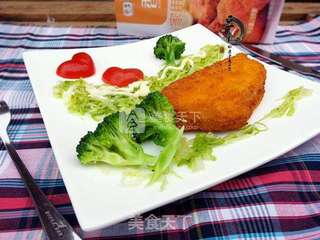 酥香猪排的做法步骤:10