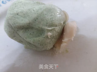 翡翠白菜饺的做法步骤:9