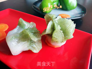 翡翠白菜饺的做法步骤:21