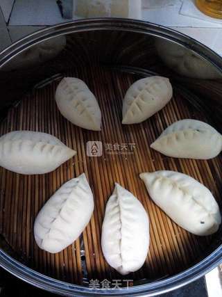 荠菜包子的做法步骤:12