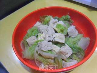 冻豆腐大白菜的做法步骤：6