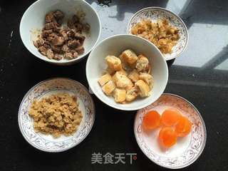 双米牛肉粢饭团的做法步骤:2