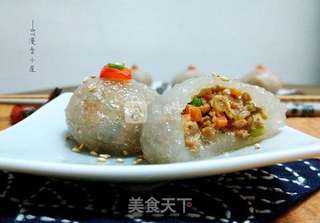 泰式西米肉酥丸的做法步骤：17