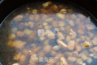 杂蔬鸡肉浇汁饭的做法步骤：5