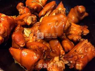 红烧猪蹄的做法步骤:5