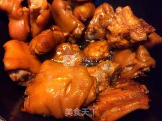 红烧猪蹄的做法步骤:6