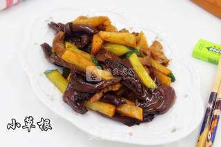 土豆炒蘑菇的做法步骤:14
