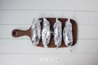 鸡腿包黑米的做法步骤:8