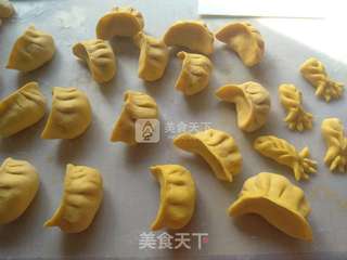 龙形蒸饺的做法步骤:19