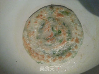 葱香烫面饼的做法步骤:11