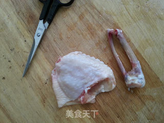 蜜汁果香鸡翅的做法步骤:2