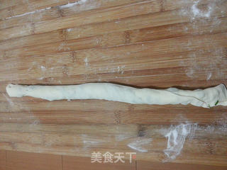 葱香烫面饼的做法步骤:7