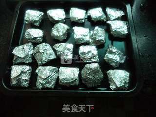 香烤荷叶肉丸--烤箱版的做法步骤：7