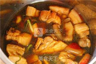 上海秘制红烧肉的做法步骤:5