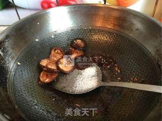 蚝油香菇菜心的做法步骤:10