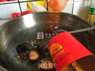 蚝油香菇菜心的做法步骤:9
