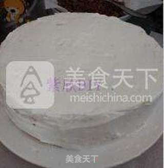 8寸黑森林水果蛋糕的做法步骤:15