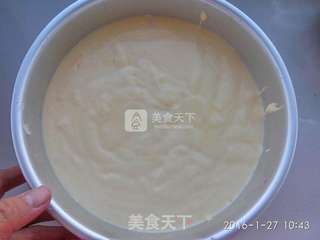 八寸戚风蛋糕的做法步骤:17