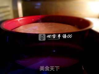 红丝绒印花轻芝士蛋糕的做法步骤:16